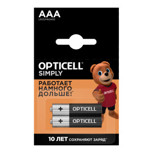 Батарейка Opticell LR03 (2шт)
