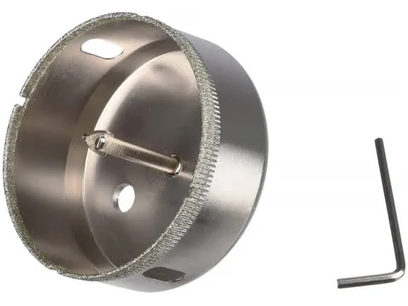 Коронка алмазная по кафелю и стеклу Профи 70мм с ц/с ЧЕГЛОК