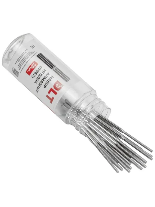 Набор алмазных иголок(фрез) для гравера DLT, 1,5мм