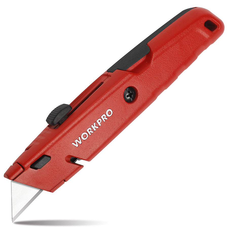 Нож металлический алюм.корпус 5 лезвий WORKPRO