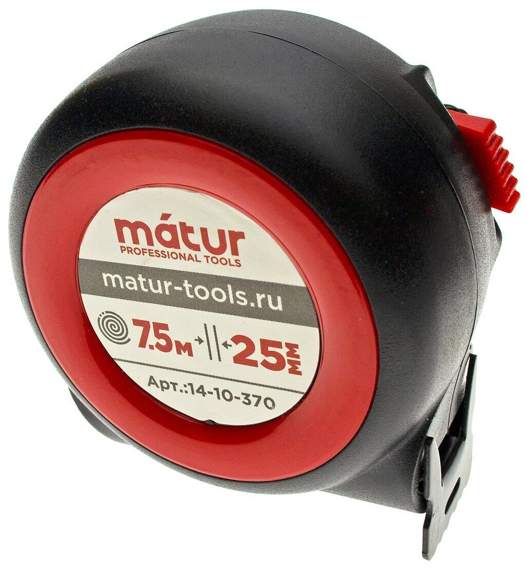 Рулетка SPARKLUX 10*25мм трещ.механизм