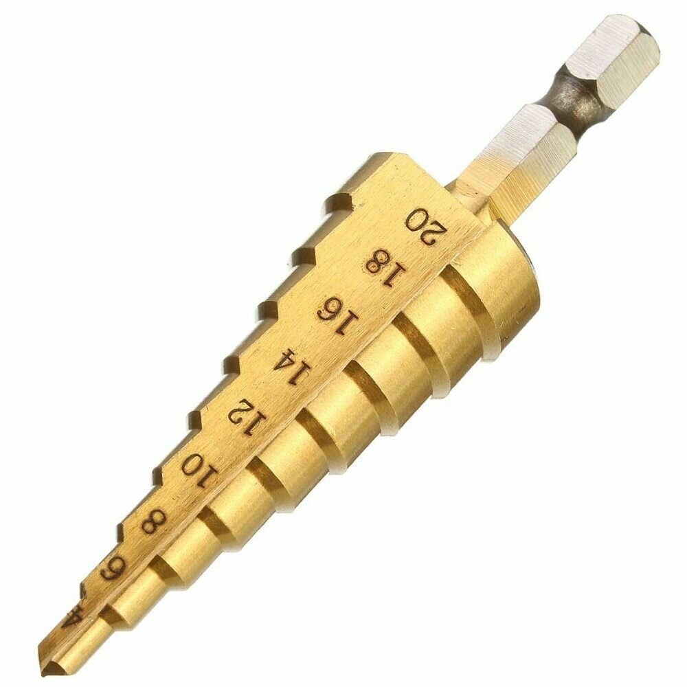 Сверло ступенчатое 4-20мм SPARK LUX